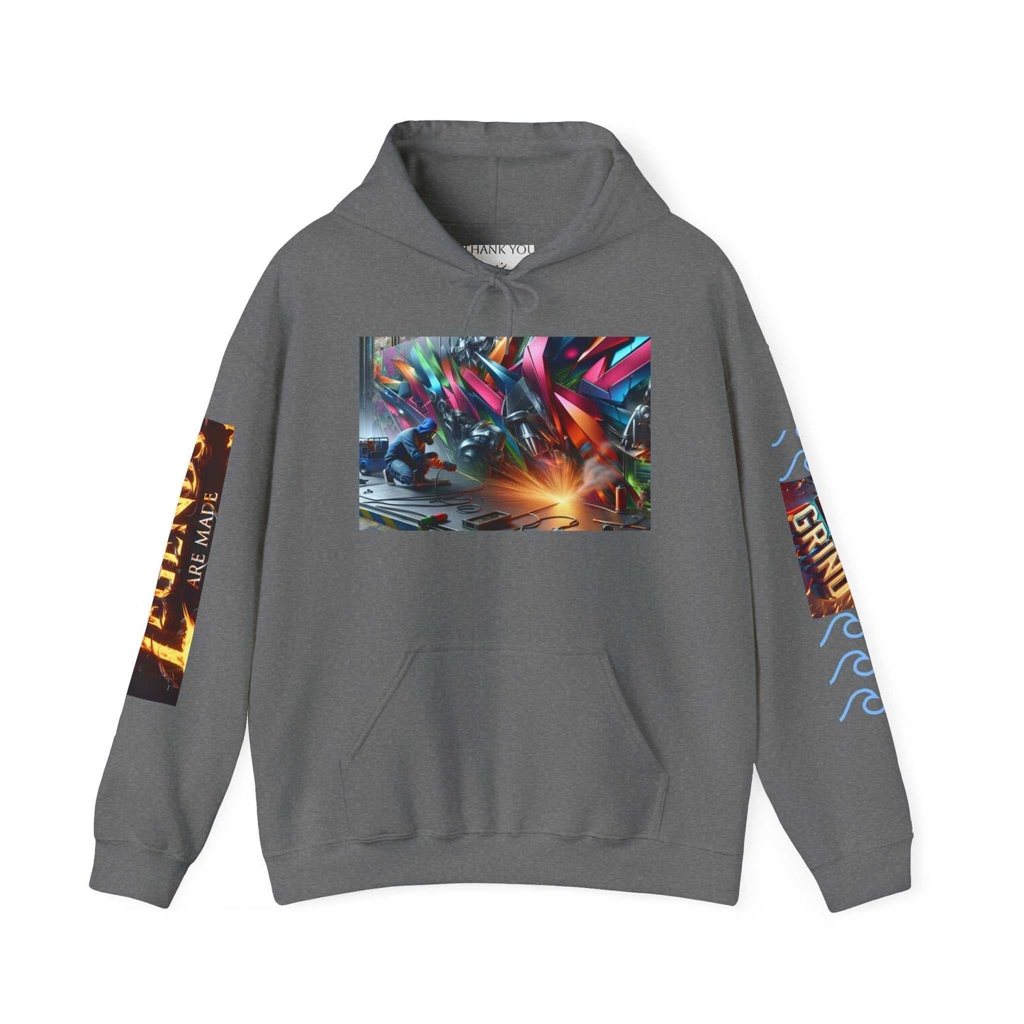 Welder Life Heavy Blend Hoodie – Durable, Warm & Built for Tough Days