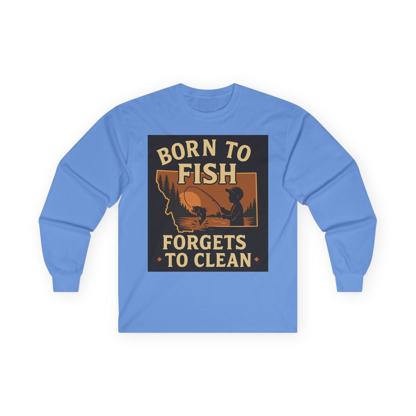 Fishing Long Sleeve Shirt – Angler Tee for Men & Women Outdoors
