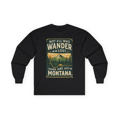 Wanderlust Long Sleeve – Montana Adventure Shirt for Outdoors Lover
