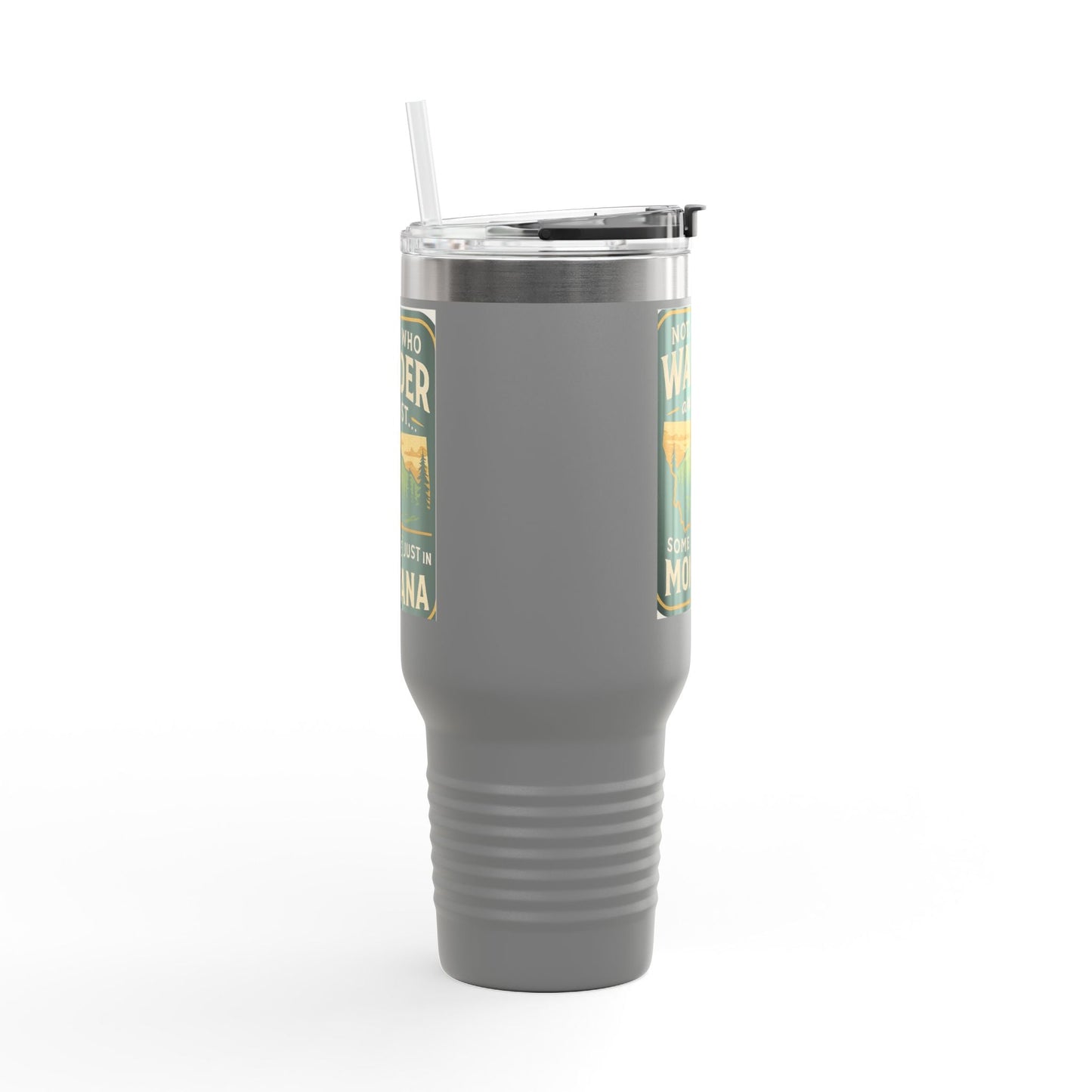 Montana 40oz Travel Mug – Adventure Tumbler for Hikers & Campers