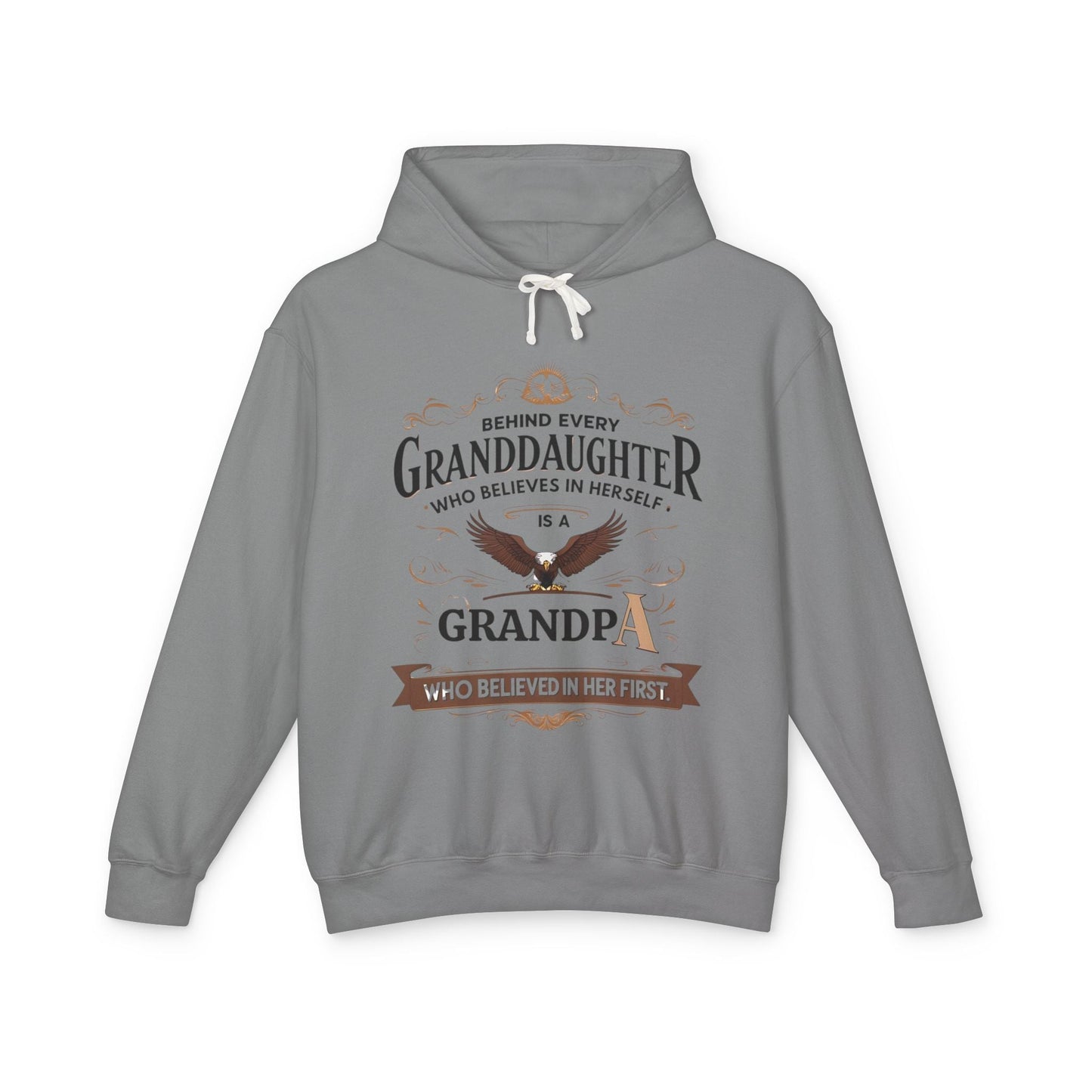 Granddaughter and Grandpa Hoodie – Cozy Gift of Love for Family Bonds