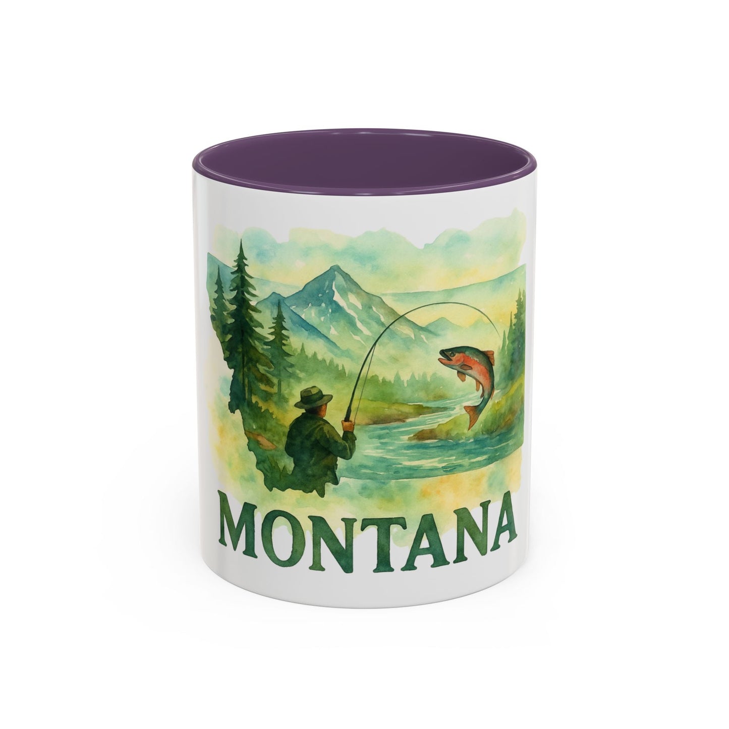 Fishing Mug from Montana – Gift for Anglers & Outdoor Lovers