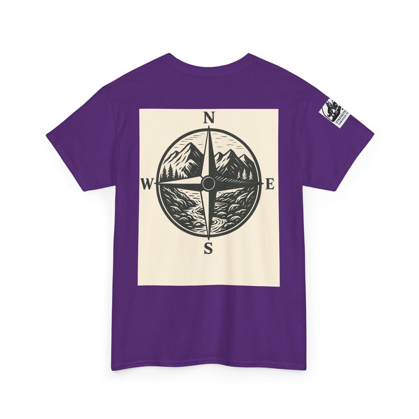Montana Wanderer Tee – Inspirational Nature Quote Shirt for Explorers
