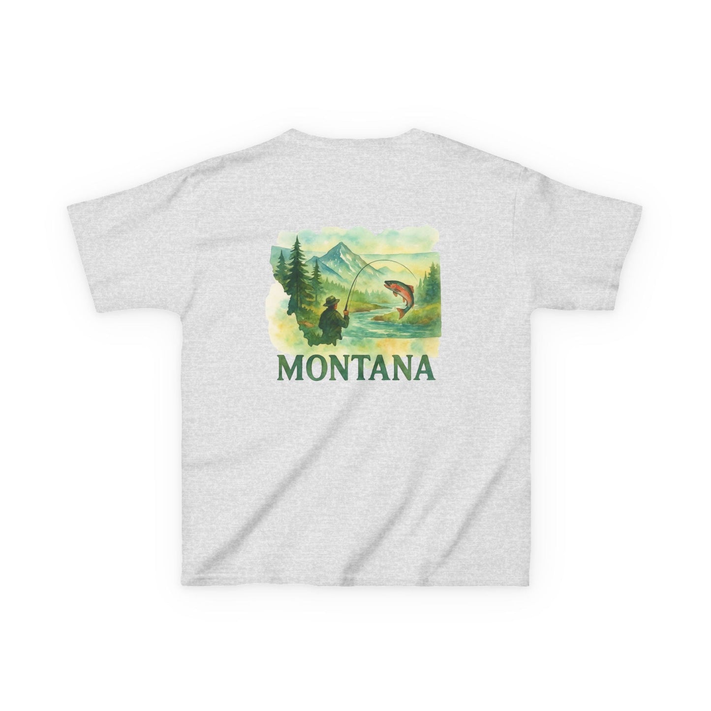 Kids Fishing T-Shirt – Funny Born to Fish, Skip Homework Design