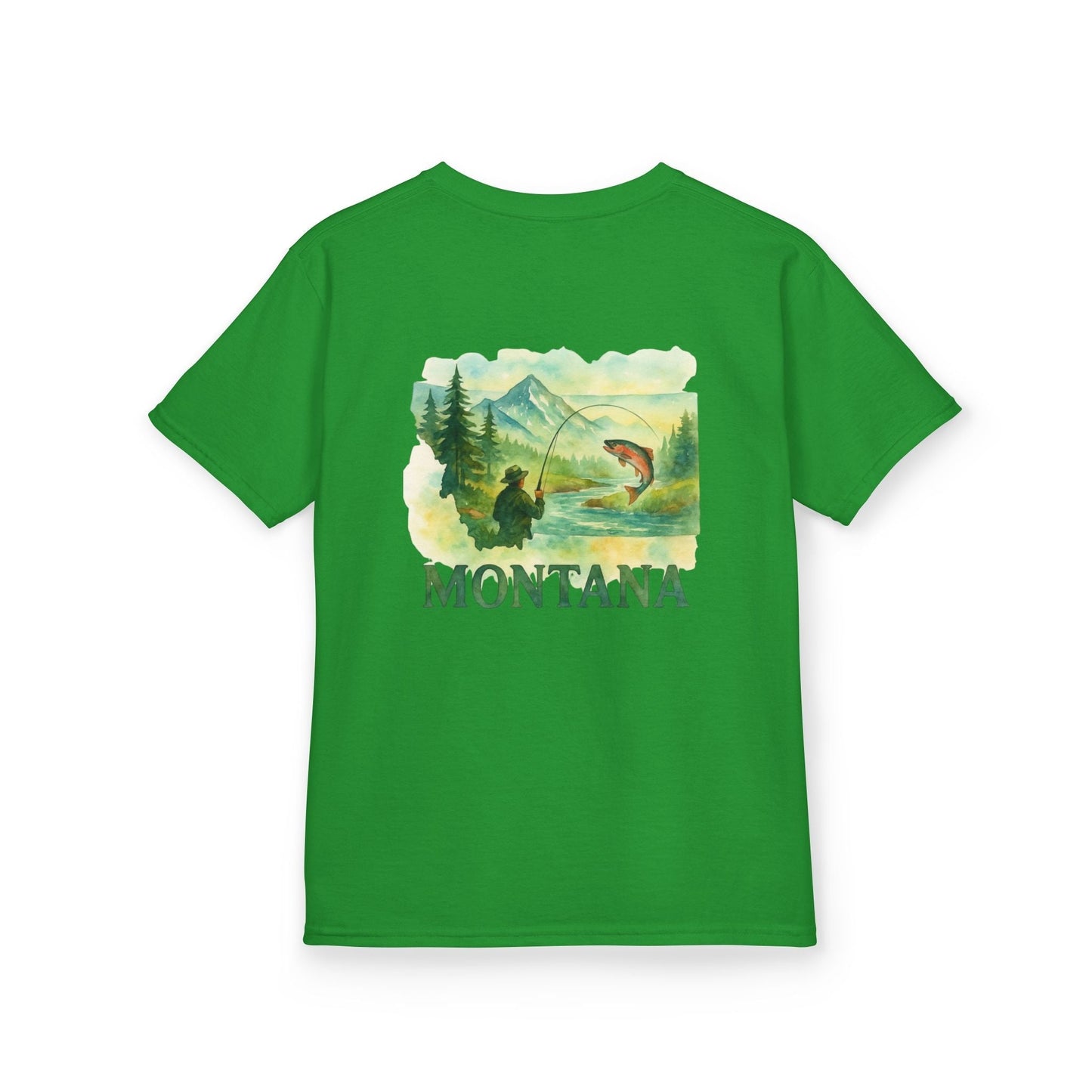Kids Fishing T-Shirt – Funny Born to Fish, Skip Homework Design