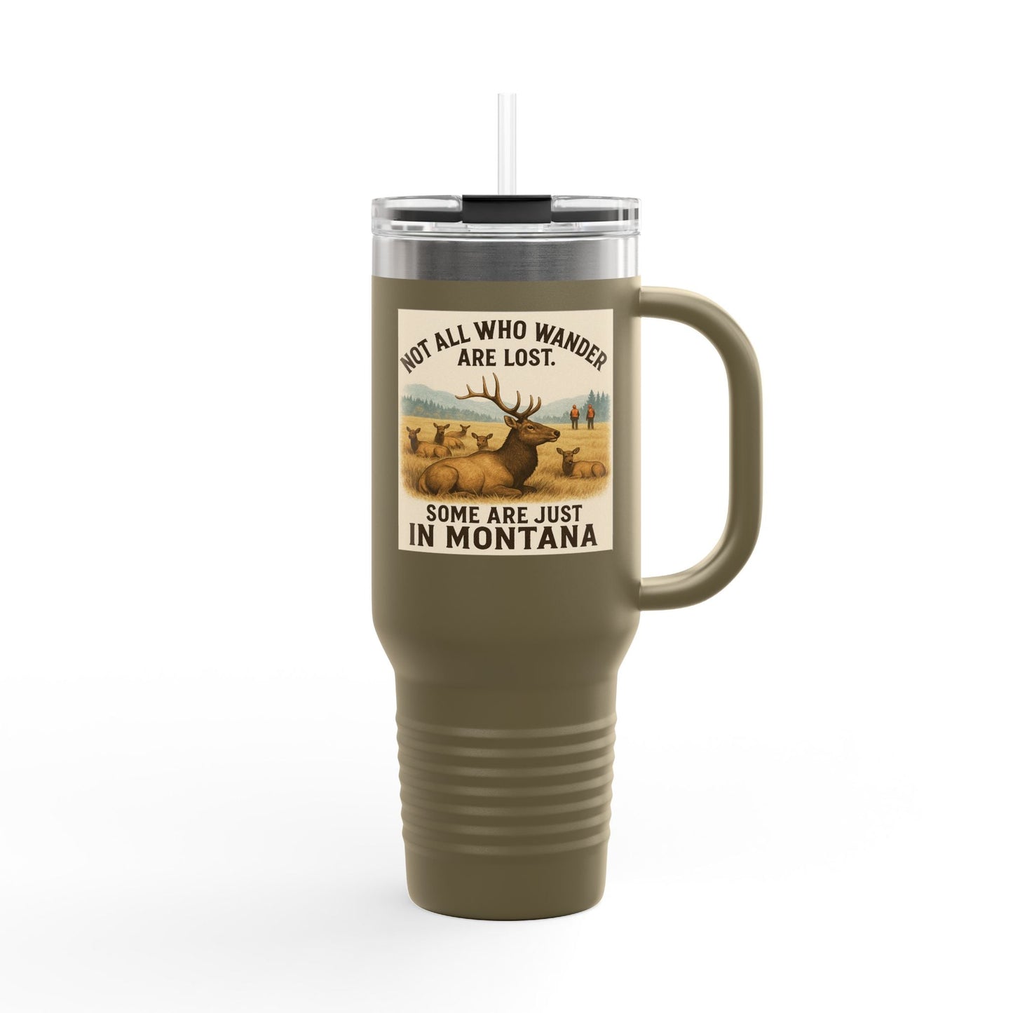 40oz Montana Adventure Mug – Insulated Cup for Outdoor Travel