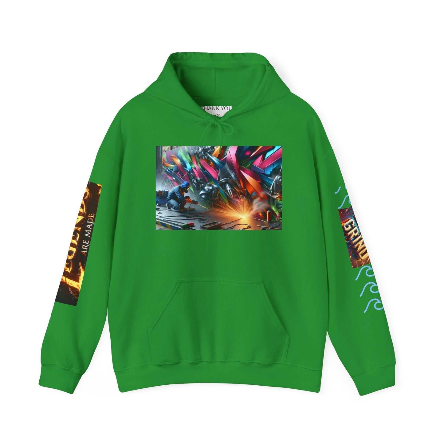 Welder Life Heavy Blend Hoodie – Durable, Warm & Built for Tough Days