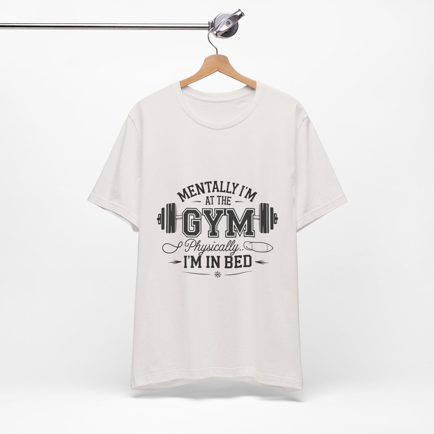 Gym Humor Tee – Motivational Graphic T-Shirt for Gym Lovers