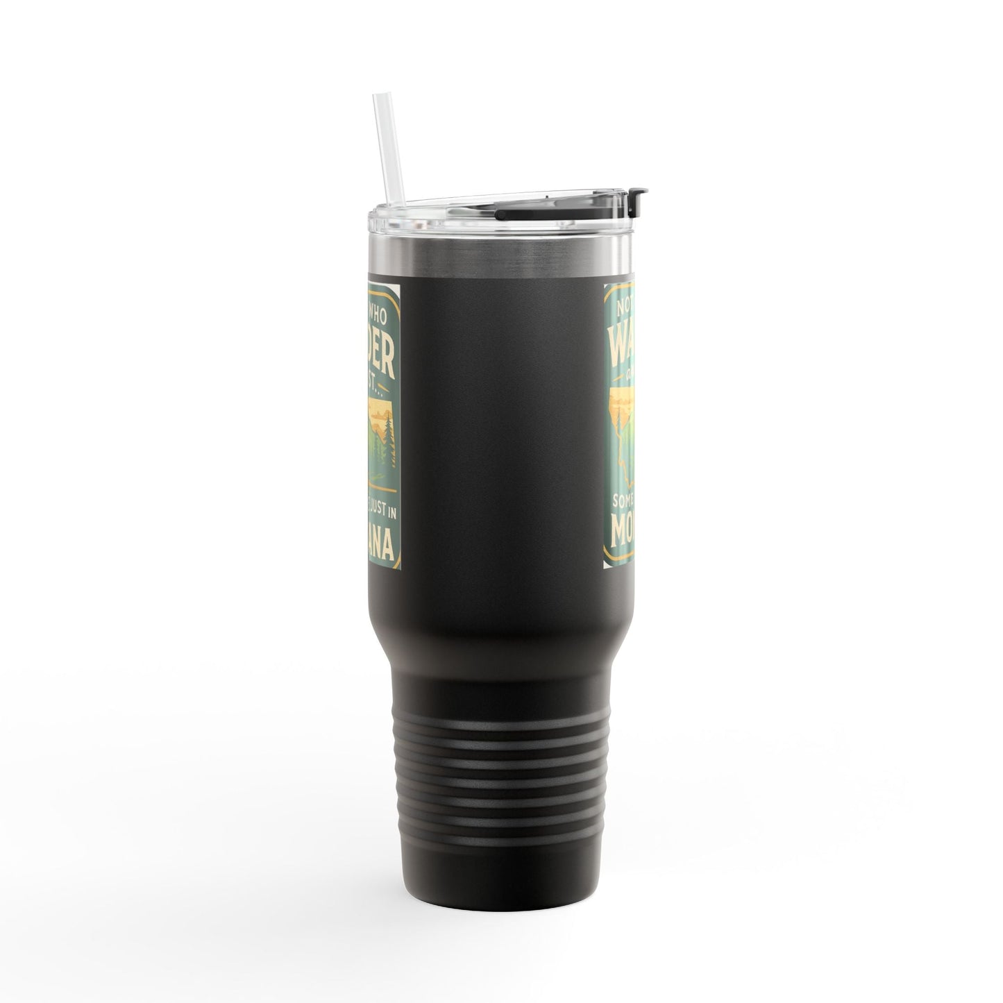 Montana 40oz Travel Mug – Adventure Tumbler for Hikers & Campers