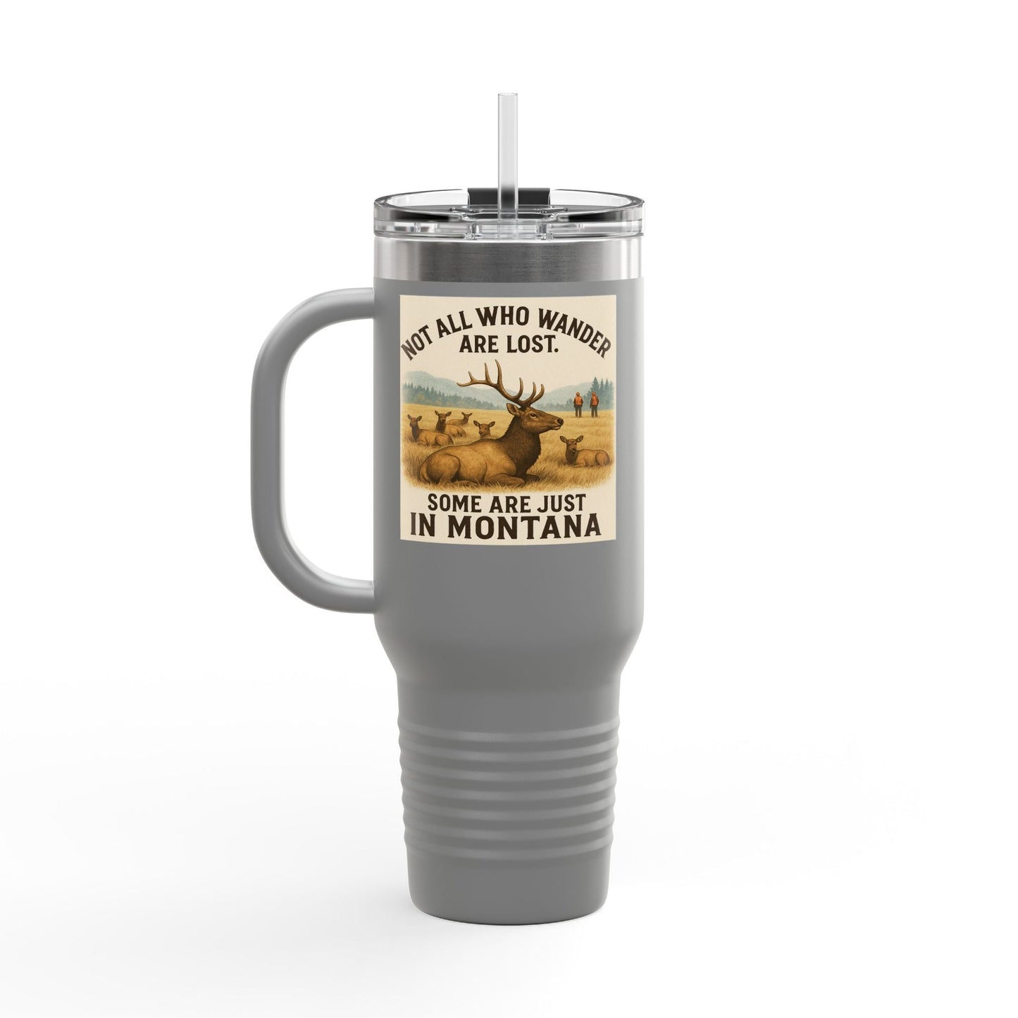40oz Montana Adventure Mug – Insulated Cup for Outdoor Travel