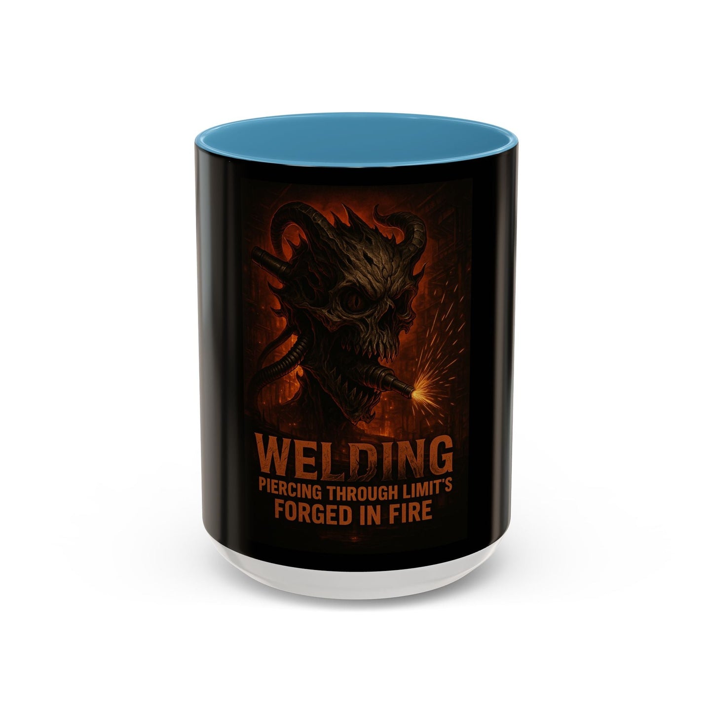 Fire-Themed Welding Mug – Inspirational Gift for Proud Welders