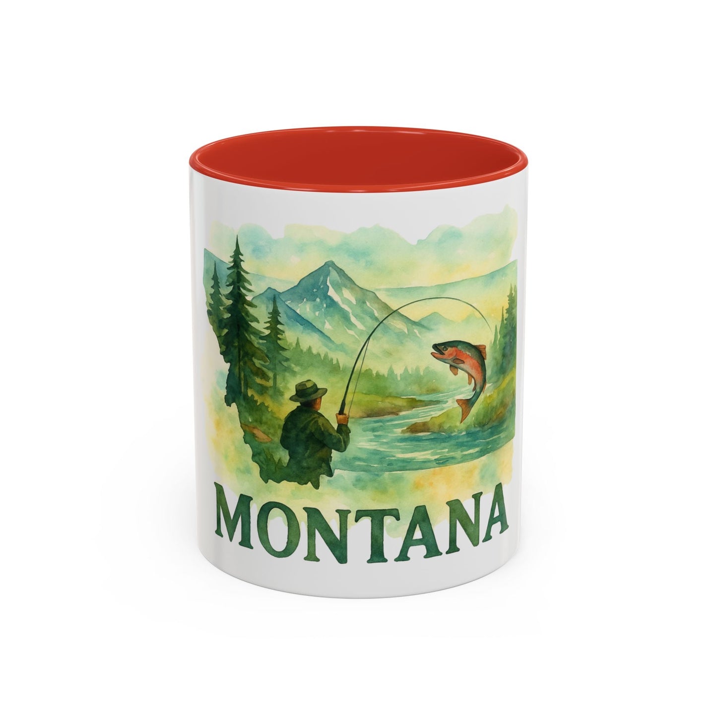 Fishing Mug from Montana – Gift for Anglers & Outdoor Lovers