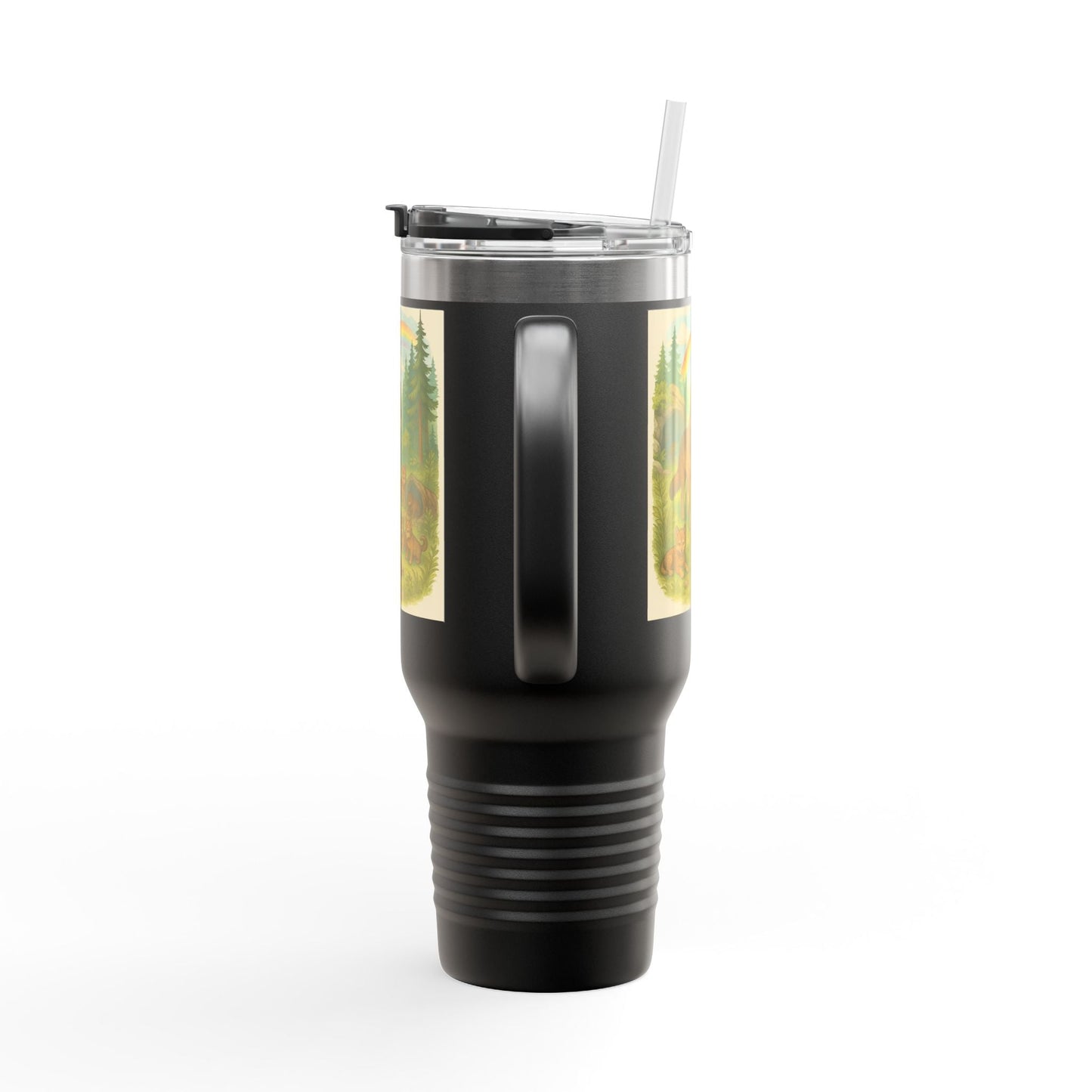 Wolves 40oz Insulated Travel Mug – Leak-Proof Tumbler for Outdoors