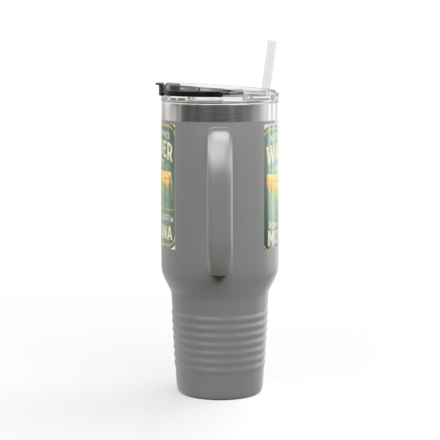 Montana 40oz Travel Mug – Adventure Tumbler for Hikers & Campers