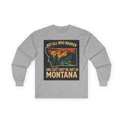 Montana Adventure Long Sleeve Tee – Hiking Shirt for Nature Lovers