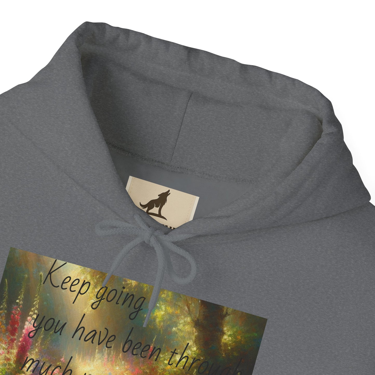 Wolf Meadow Hoodie – Strength in Stillness, Power in Kindness