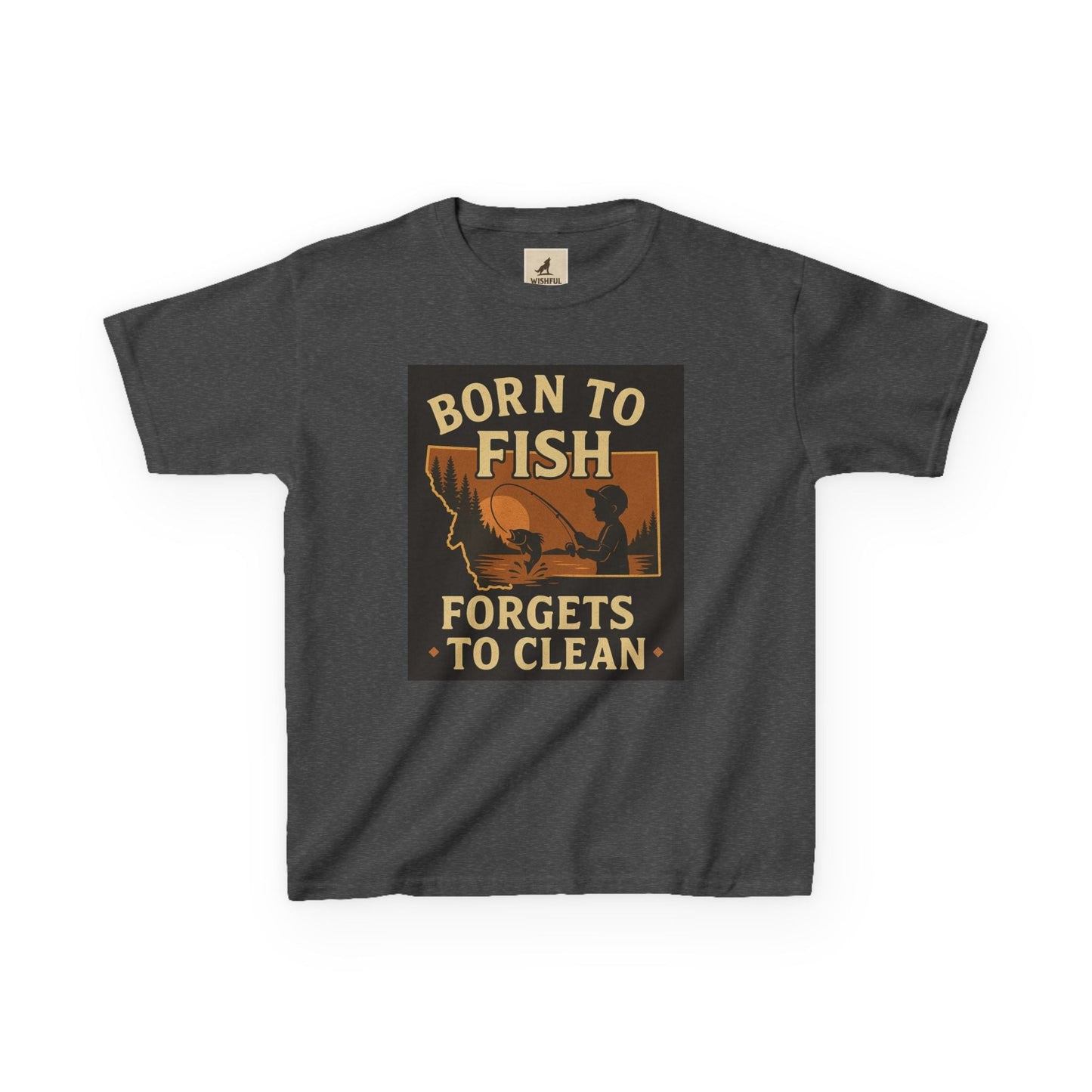 Kids Fishing T-Shirt – Fun Fishing Tee for Boys & Girls Who Love Water