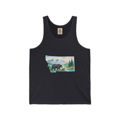 Montana Tank Top – Unisex Nature Shirt for Summer Adventures