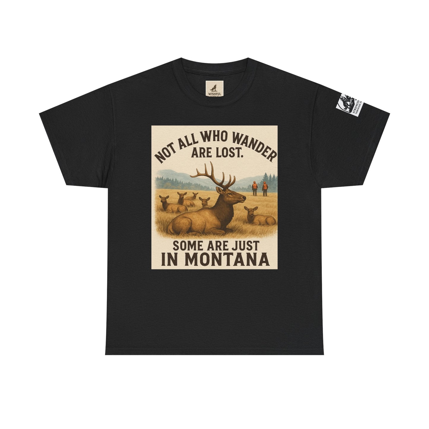 Unisex Montana Tee – Adventure Shirt for Hikers and Nature Lovers