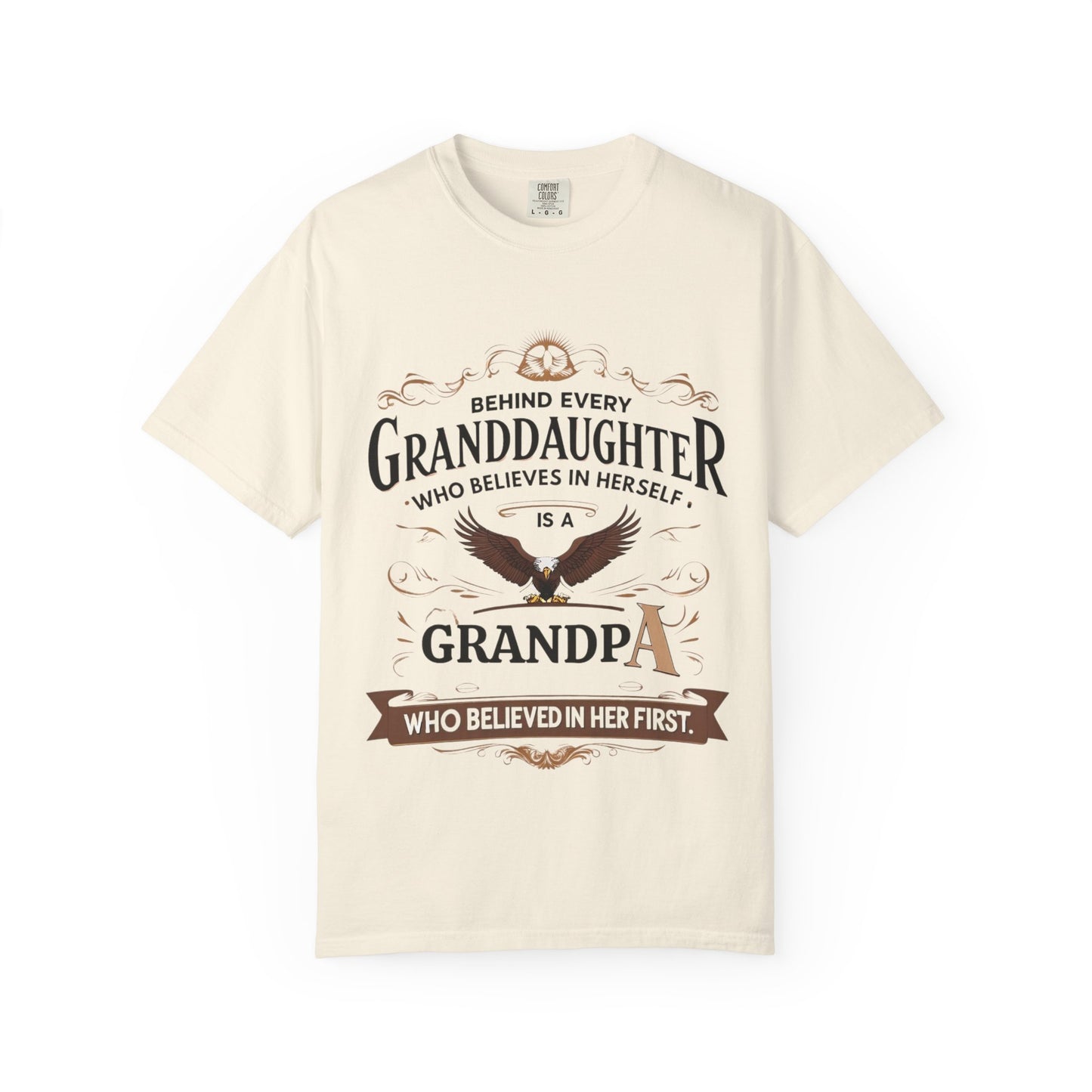 Grandpa Believes in Granddaughter Tee – Inspired by Real Bonds