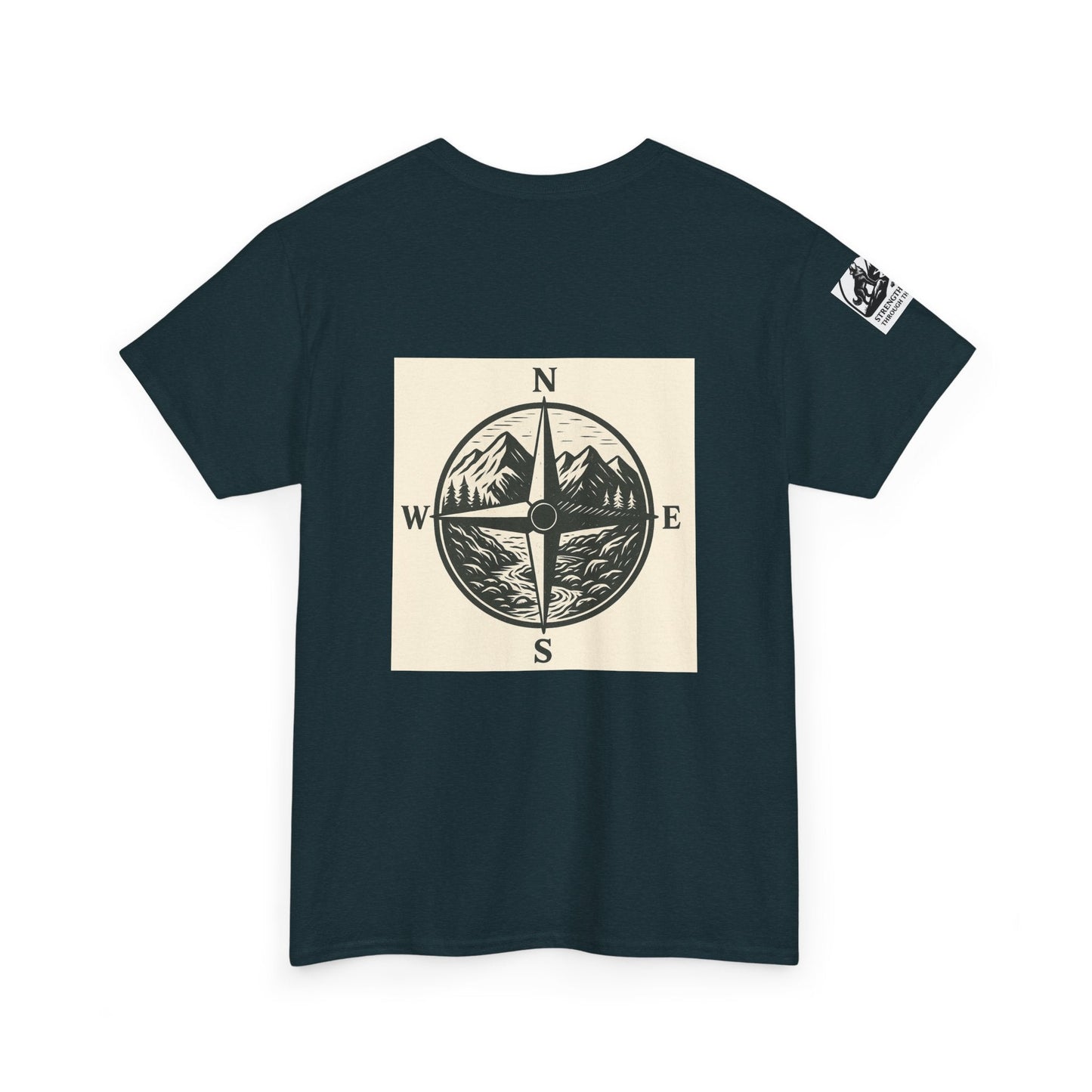Montana Wanderer Tee – Inspirational Nature Quote Shirt for Explorers