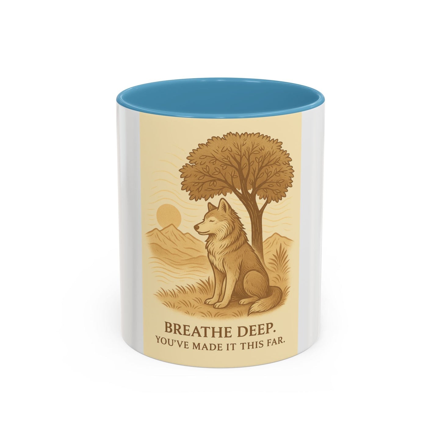 Inspirational Coffee Mug – Nature-Themed Gift for Starting Fresh