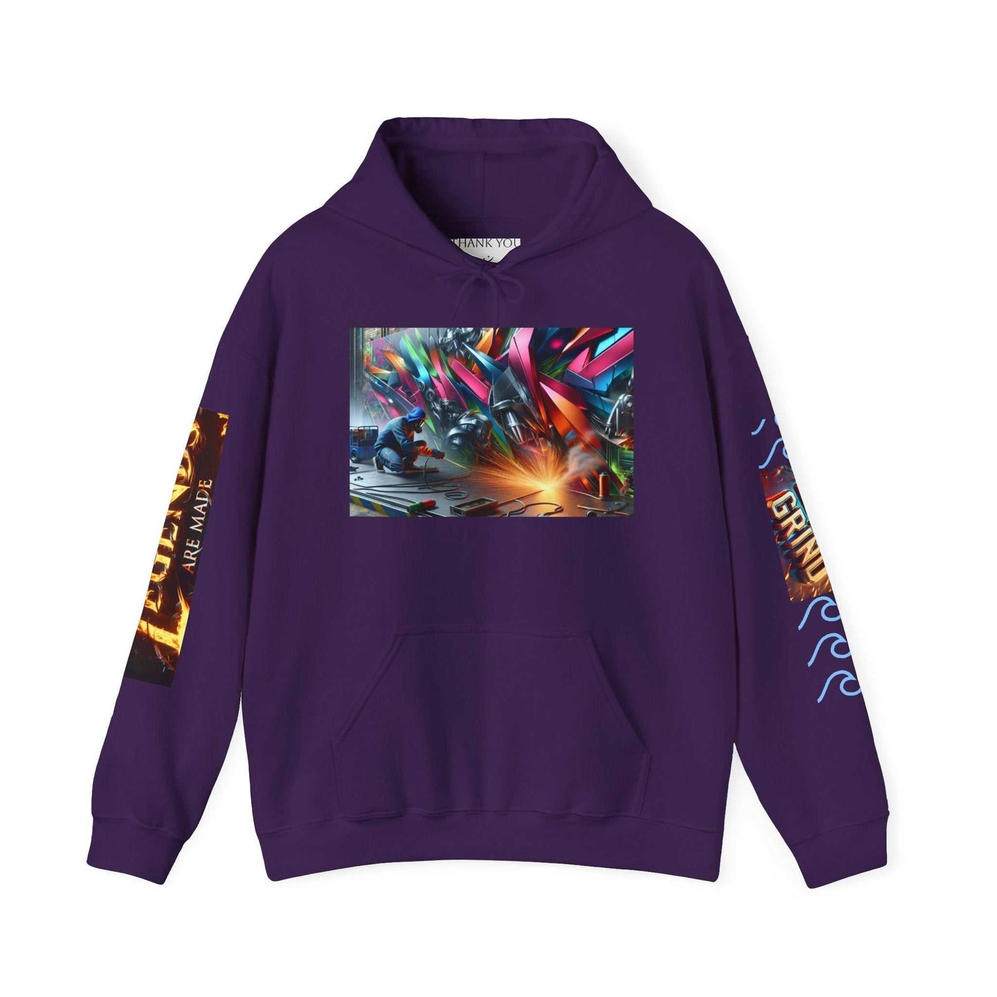 Welder Life Heavy Blend Hoodie – Durable, Warm & Built for Tough Days