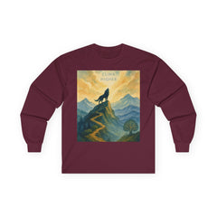 Climb Higher Tee – Inspirational Long Sleeve Shirt for Nature Fans