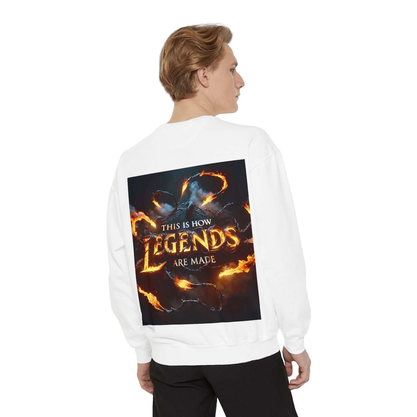 Welder Life Garment-Dyed Sweatshirt – Built for Comfort and Daily Grit