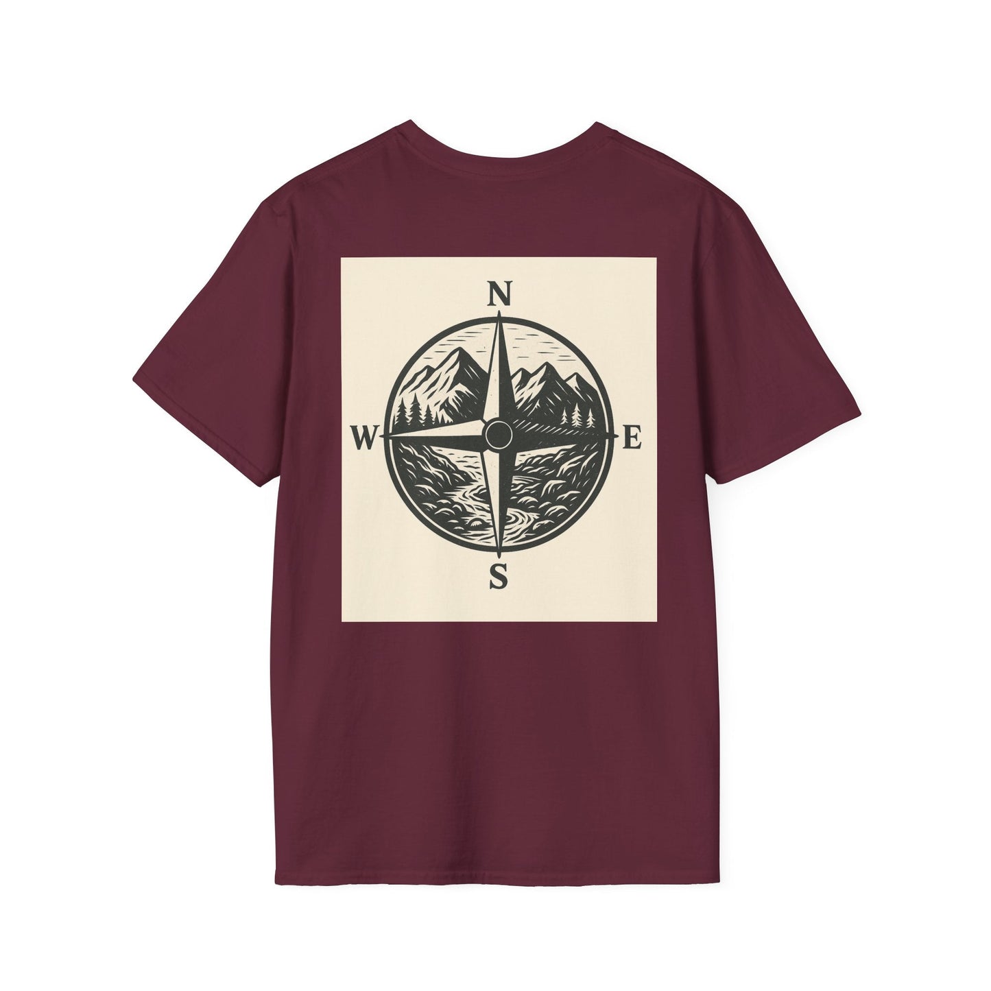 Unisex Wanderer T-Shirt – Not All Who Wander Are Lost Quote Tee