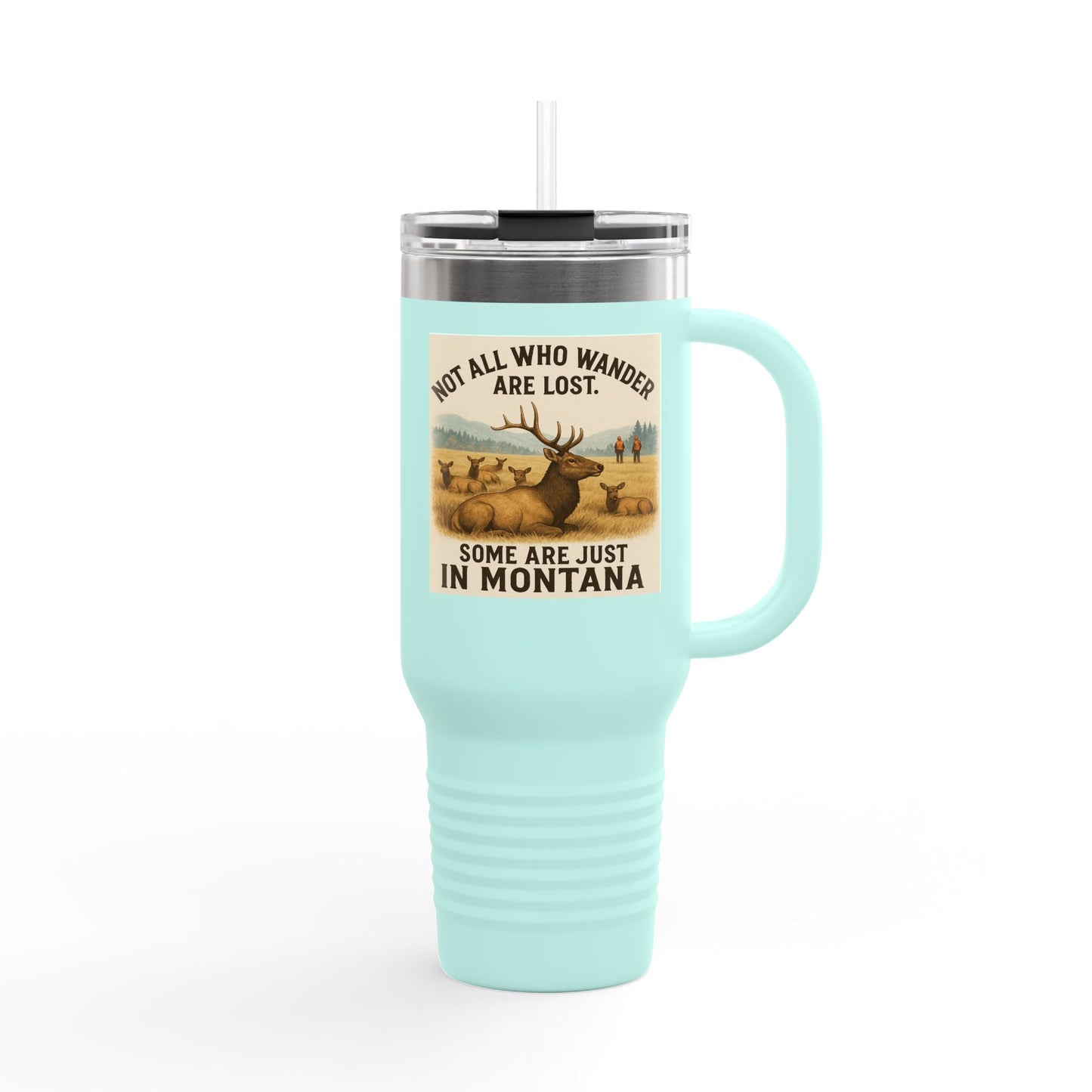 40oz Montana Adventure Mug – Insulated Cup for Outdoor Travel