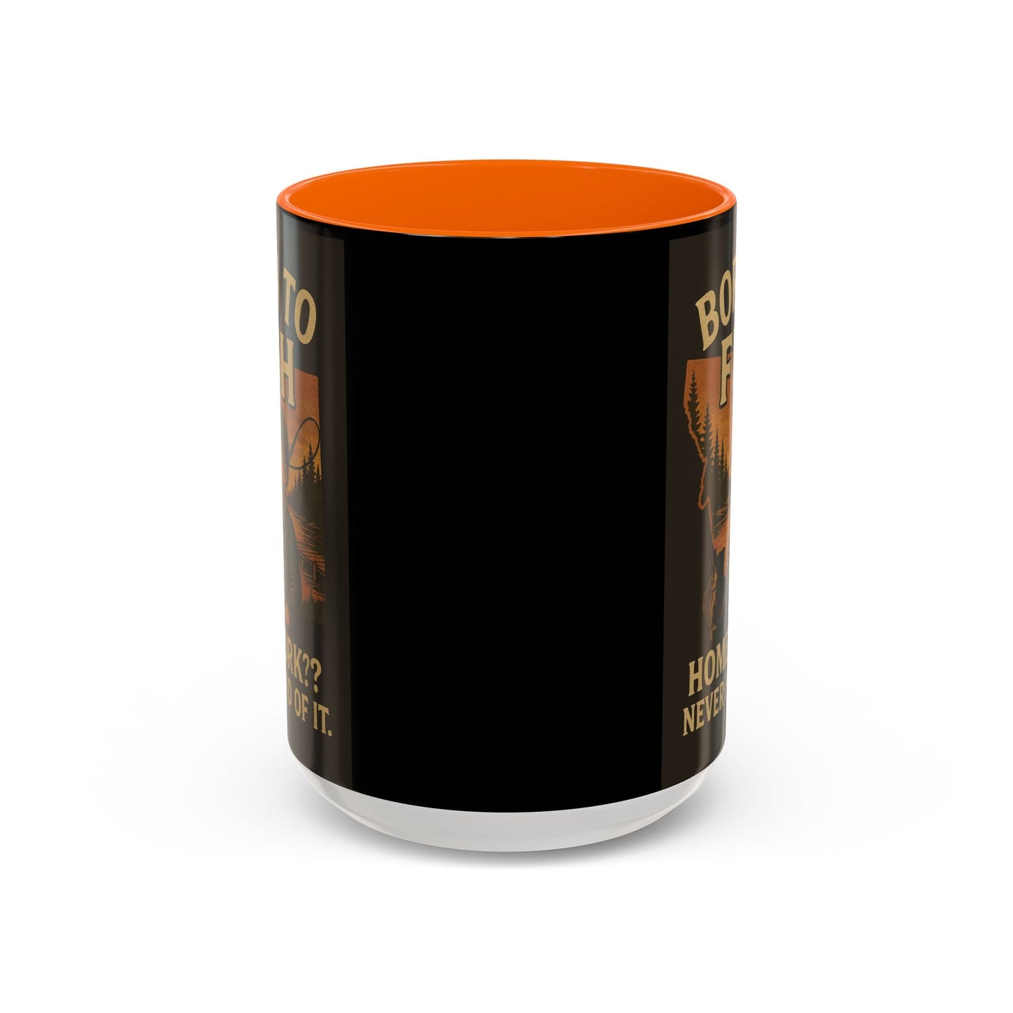 Retro Fishing Mug – Funny Coffee Cup Gift for Anglers & Campers