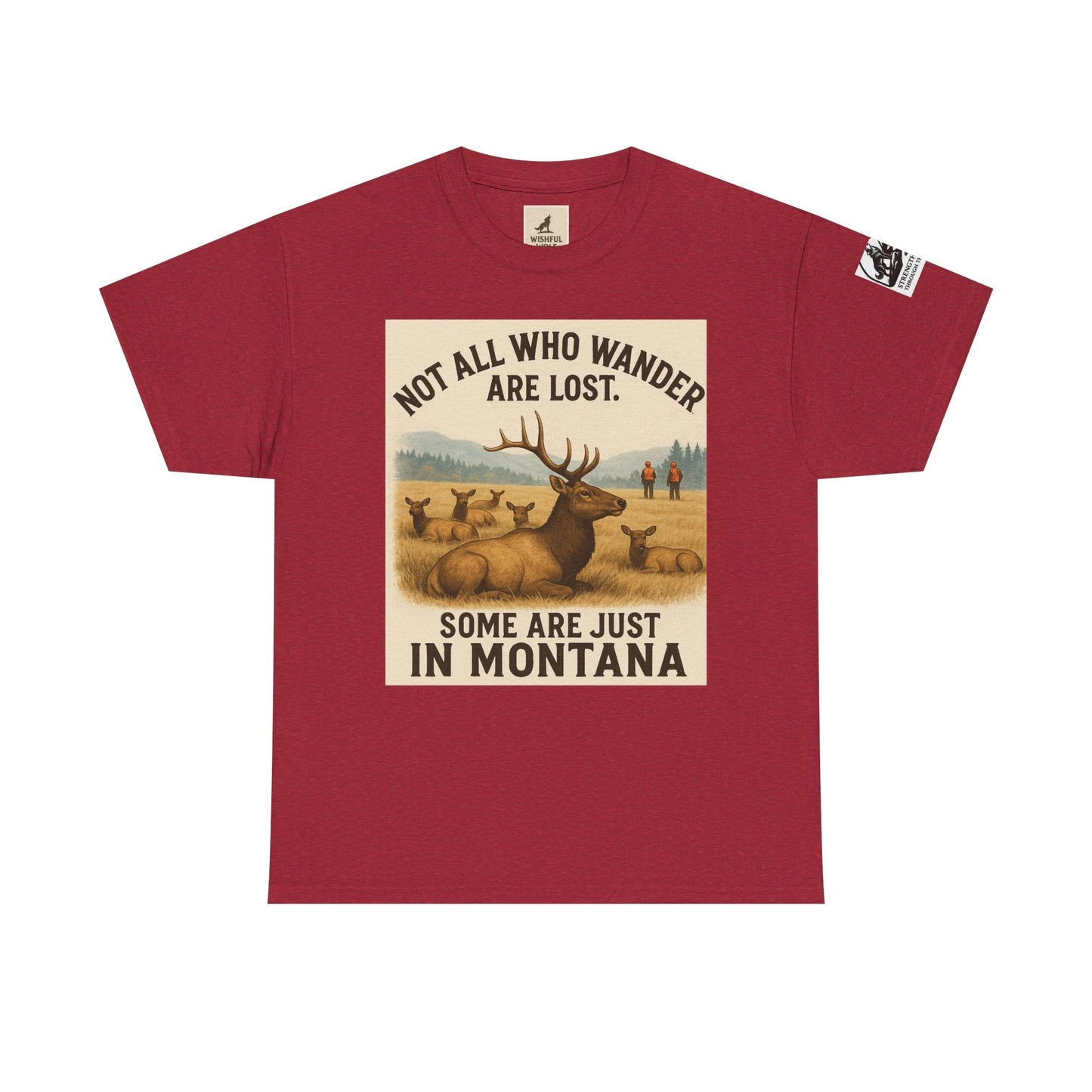 Unisex Montana Tee – Adventure Shirt for Hikers and Nature Lovers