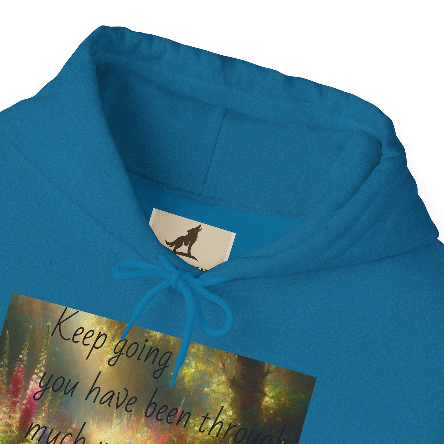 Wolf Meadow Hoodie – Strength in Stillness, Power in Kindness