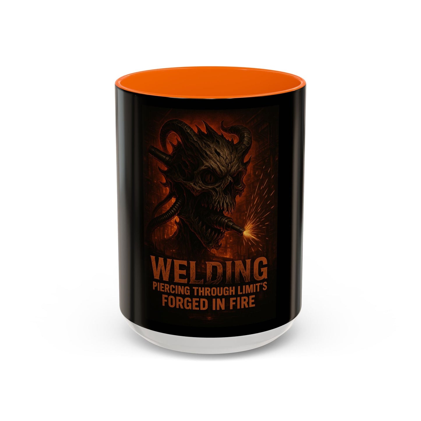 Fire-Themed Welding Mug – Inspirational Gift for Proud Welders