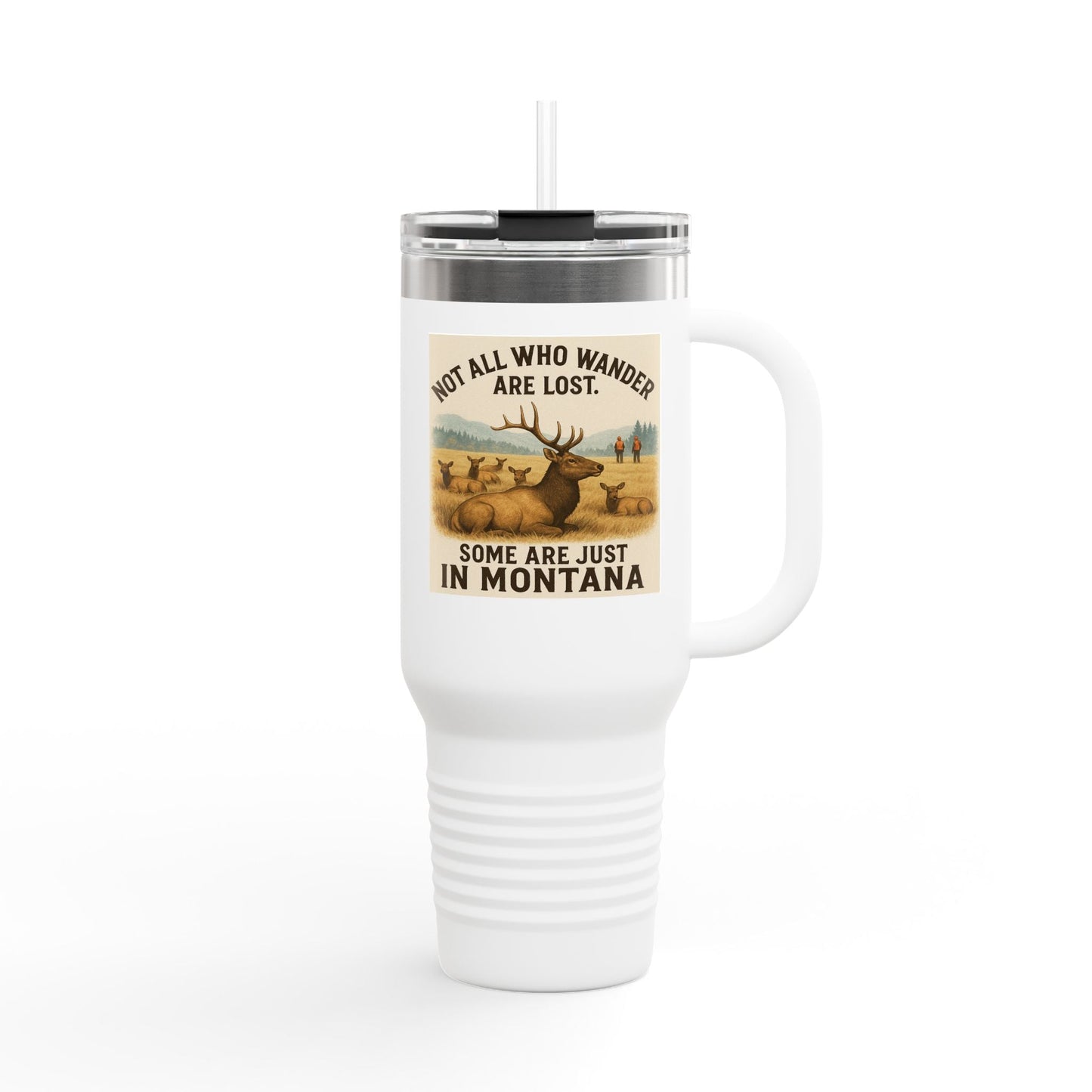 40oz Montana Adventure Mug – Insulated Cup for Outdoor Travel