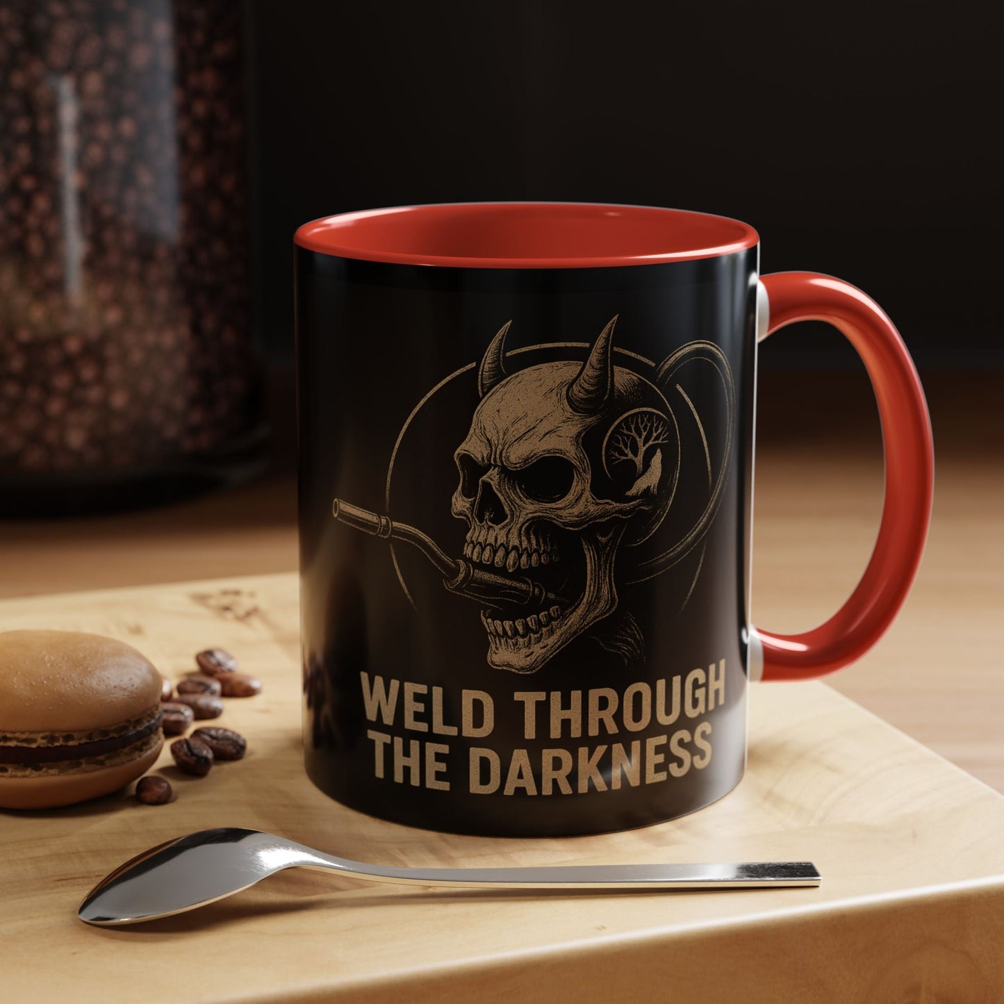 Skull Welding Coffee Mug – Rugged Gift for Welders & Caffeine Lovers