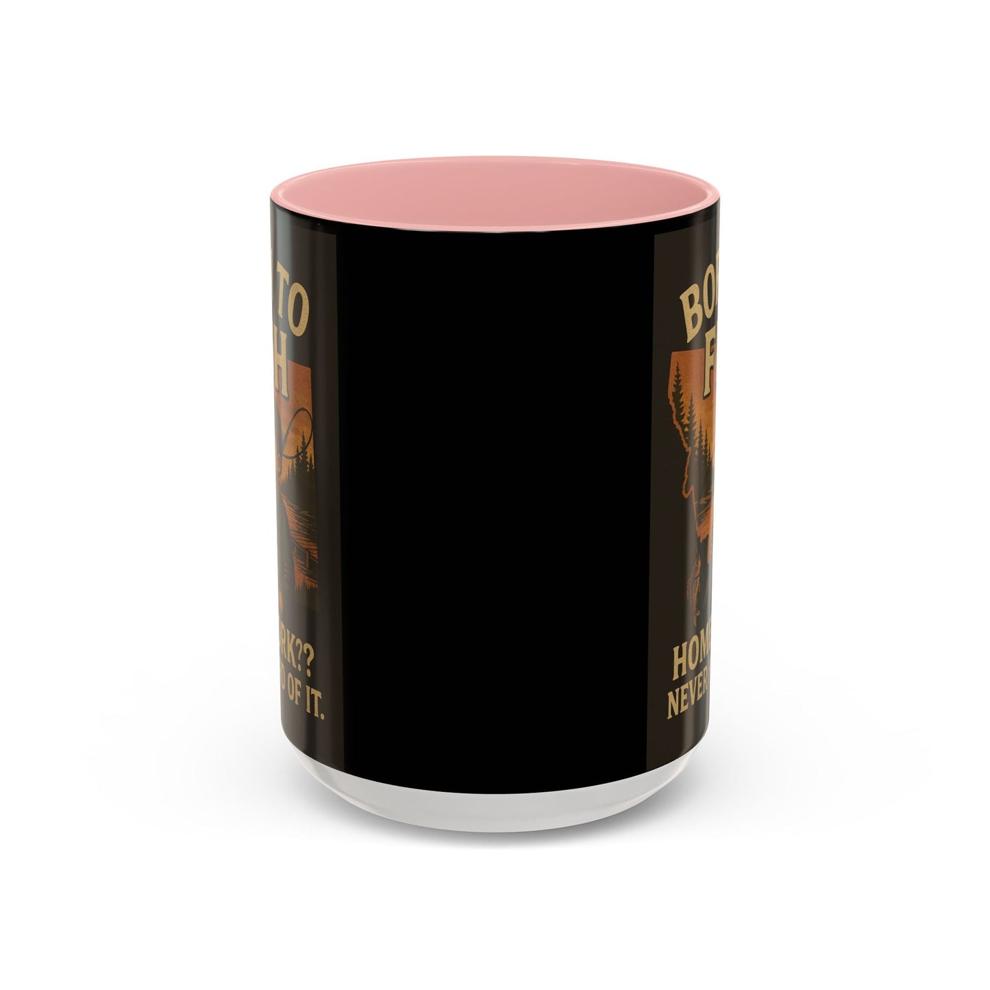 Retro Fishing Mug – Funny Coffee Cup Gift for Anglers & Campers