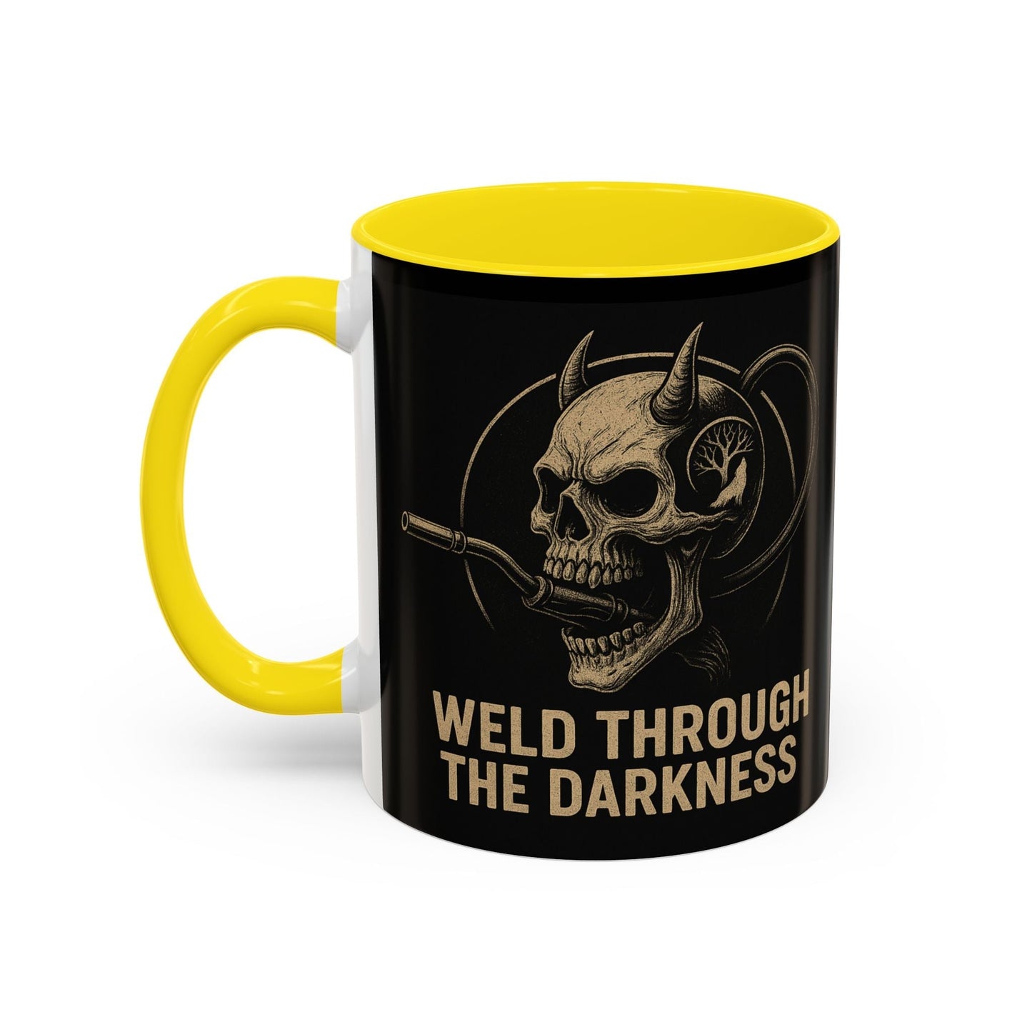 Skull Welding Coffee Mug – Rugged Gift for Welders & Caffeine Lovers