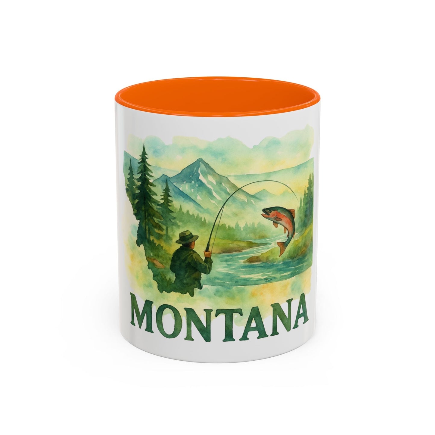 Fishing Mug from Montana – Gift for Anglers & Outdoor Lovers