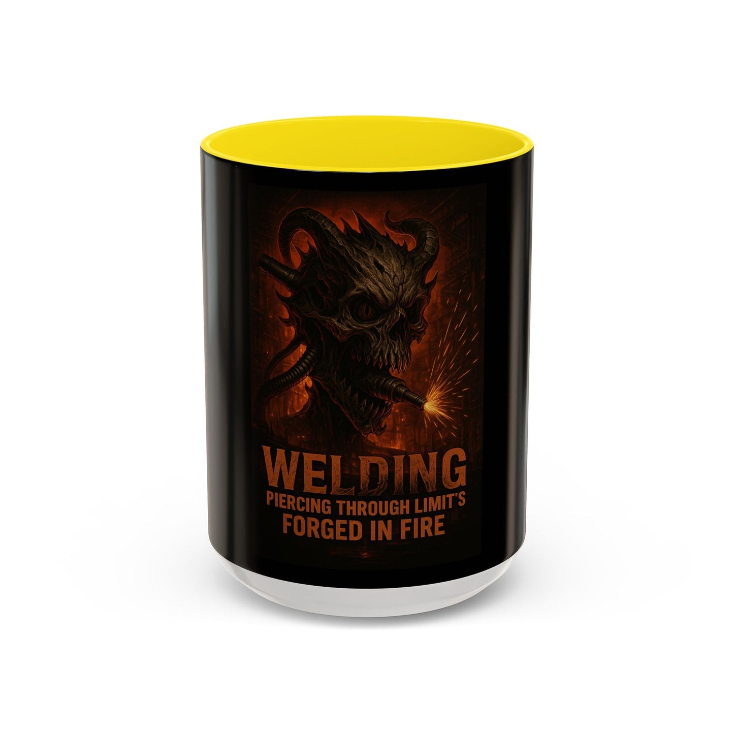 Fire-Themed Welding Mug – Inspirational Gift for Proud Welders