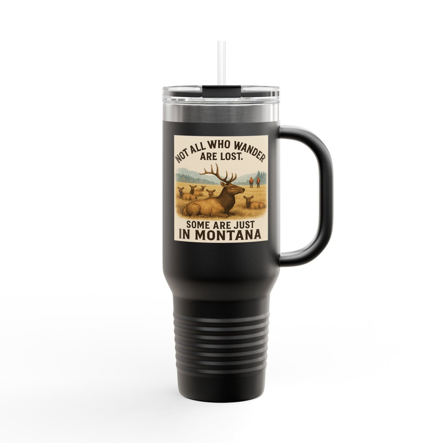 40oz Montana Adventure Mug – Insulated Cup for Outdoor Travel