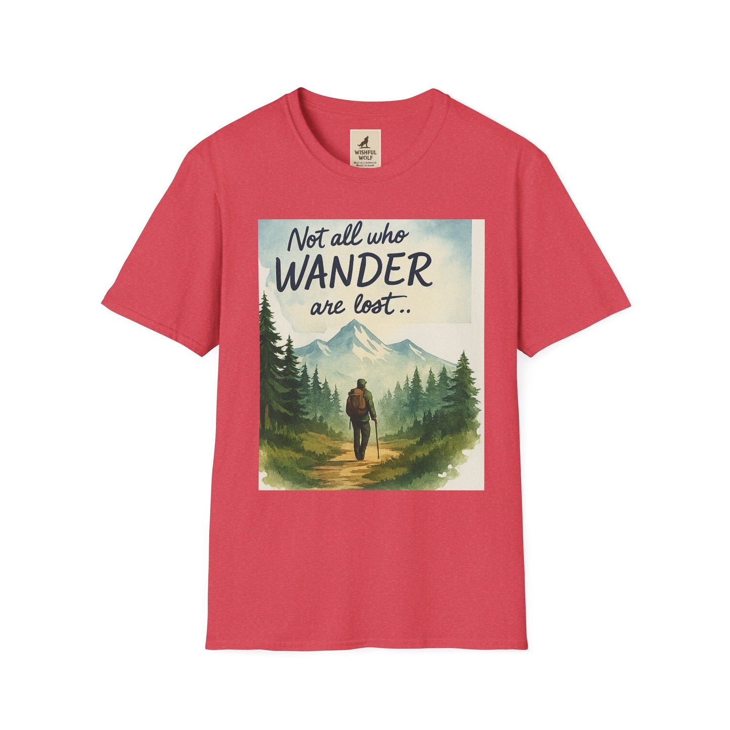 Montana-Inspired Adventure Tee with scenic graphic and nature motif.