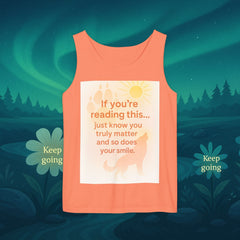 You Matter Nature Tank Top – Wolves Design Motivational Shirt