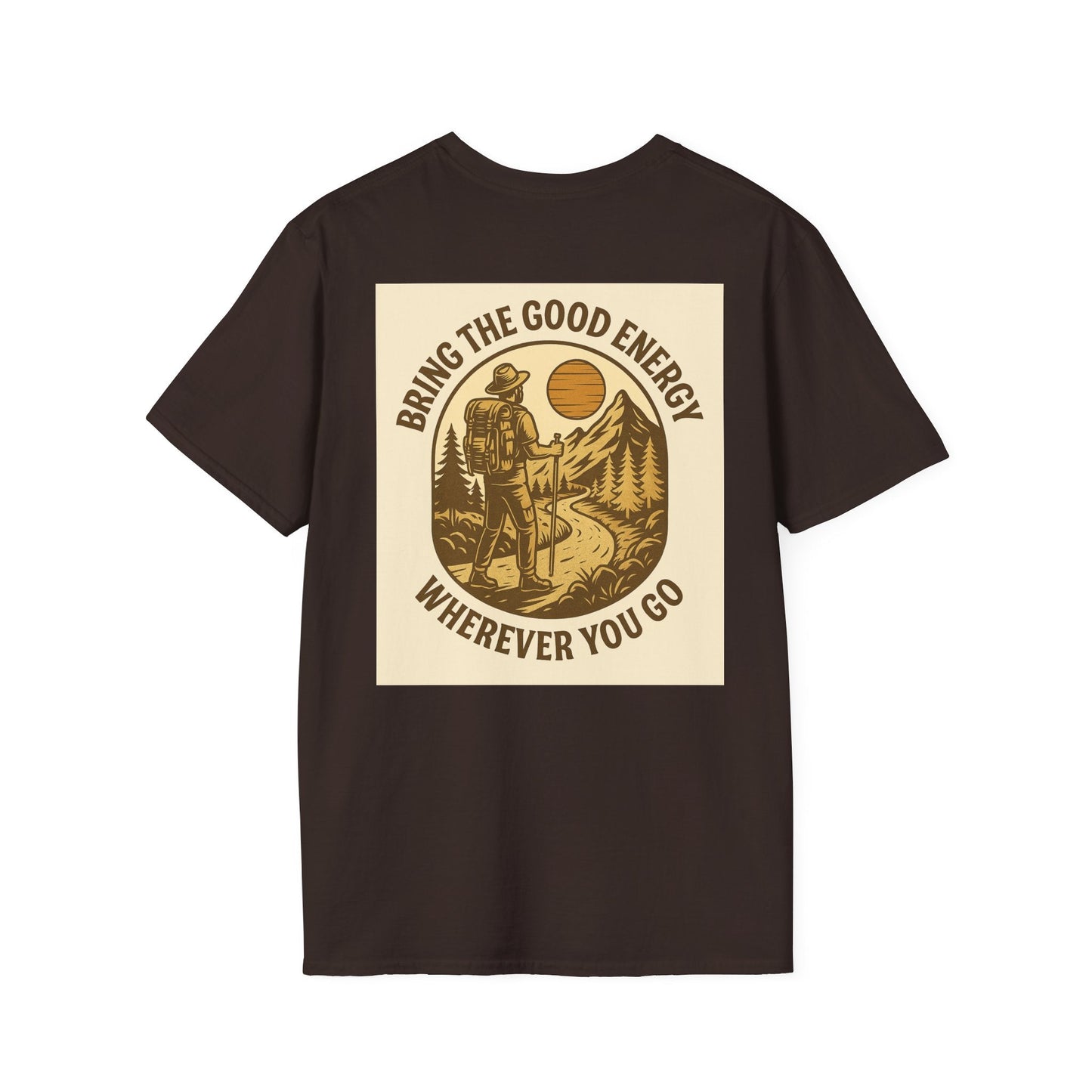 Montana-Inspired Adventure Tee with scenic graphic and nature theme.
