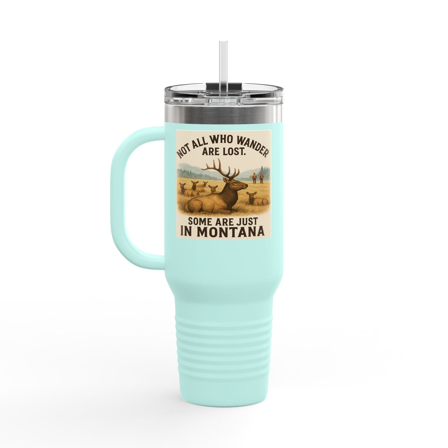 40oz Montana Adventure Mug – Insulated Cup for Outdoor Travel