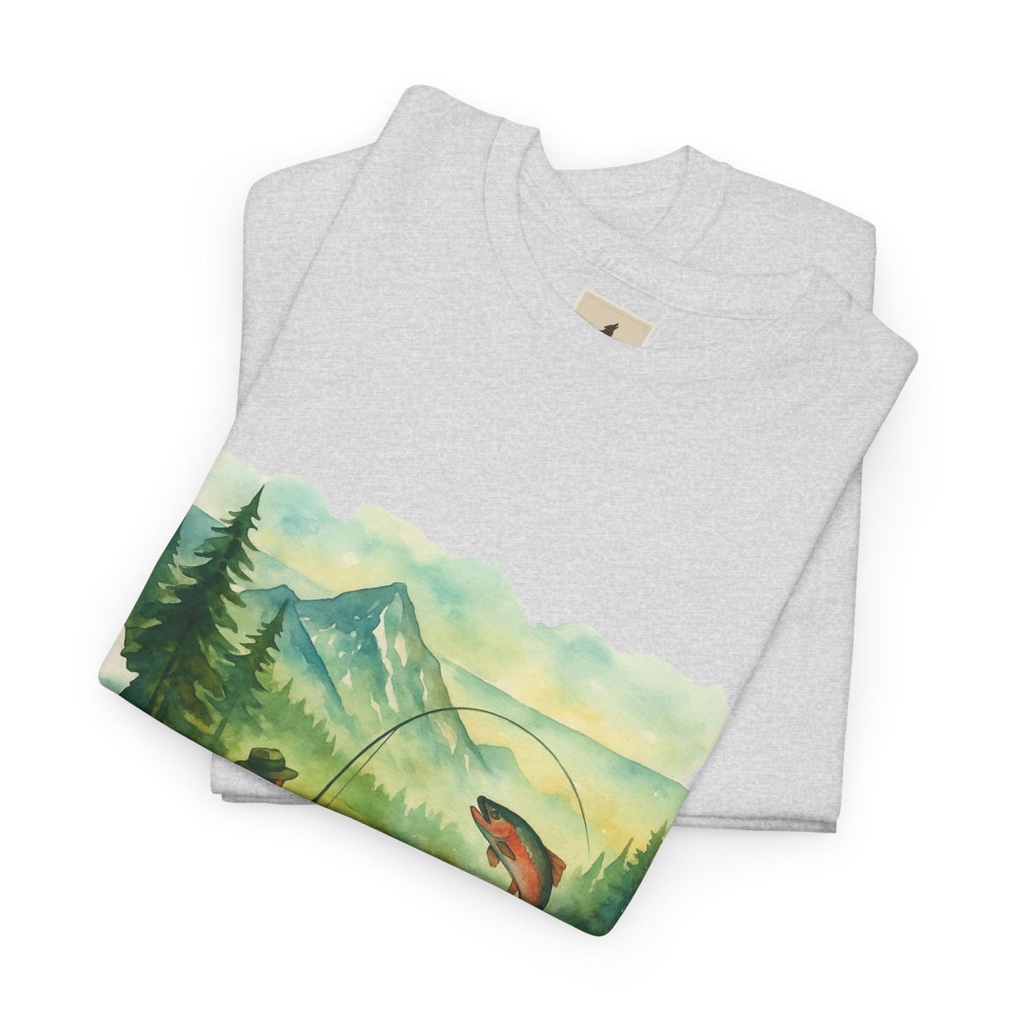 Montana Adventure Shirt – Retro Fishing Tee for Outdoor Enthusiasts
