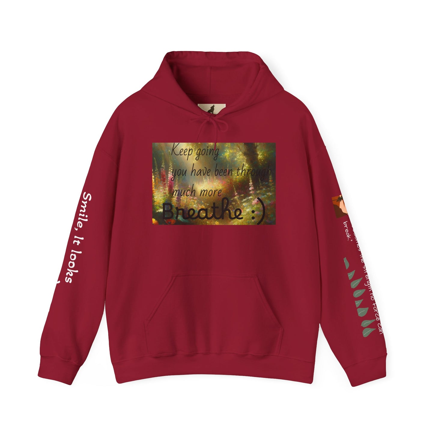 Wolf Meadow Hoodie – Strength in Stillness, Power in Kindness