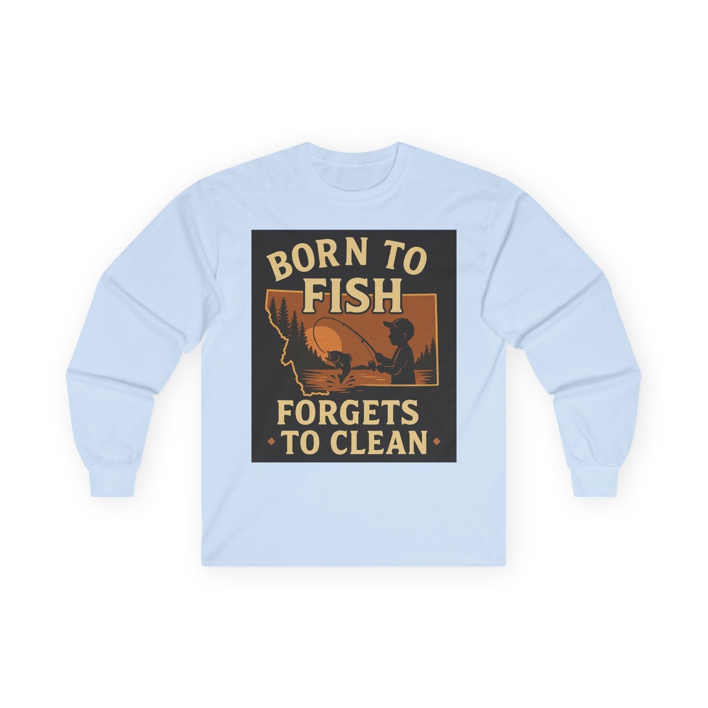 Fishing Long Sleeve Shirt – Angler Tee for Men & Women Outdoors