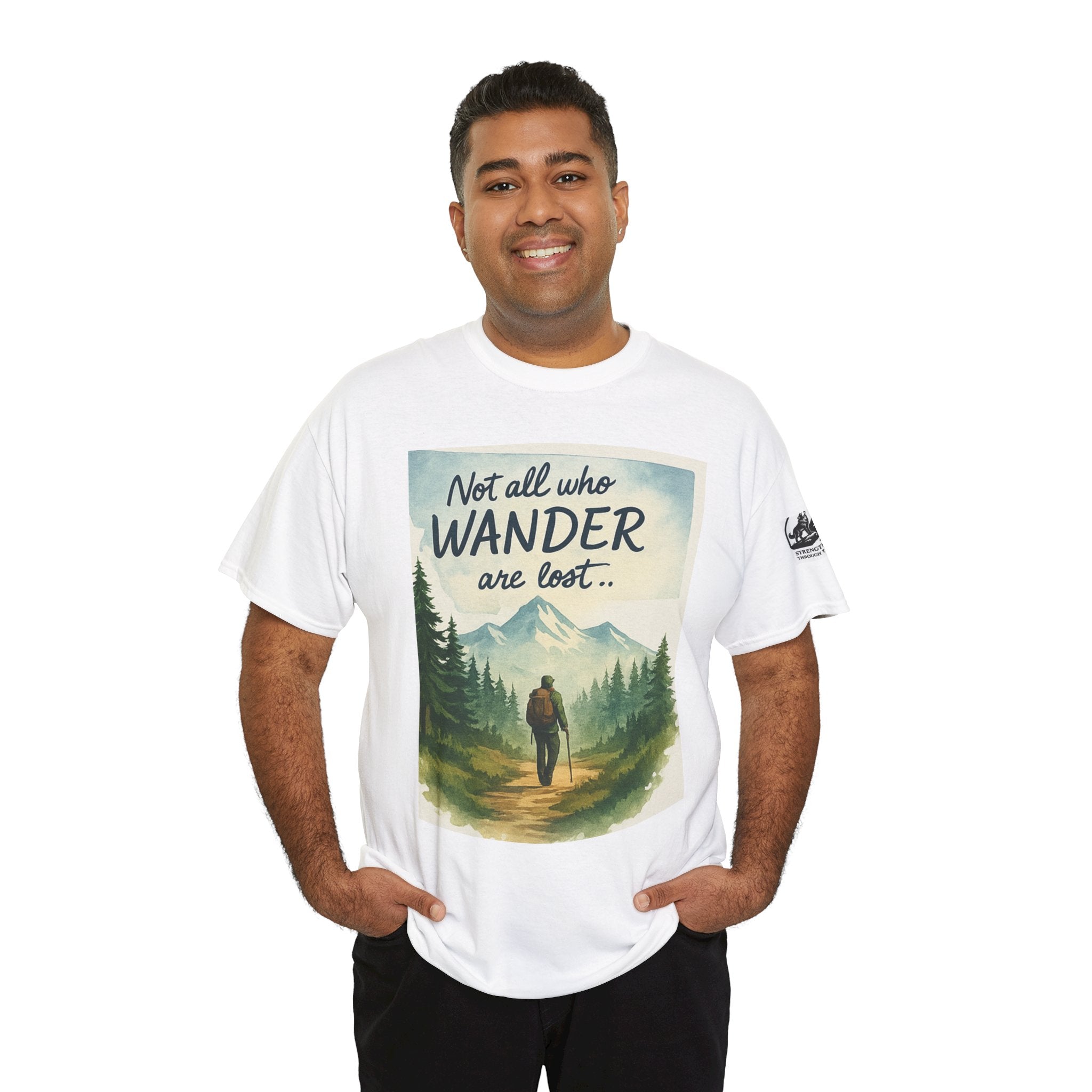 Unisex Wander Tee – Nature-Inspired Shirt for Outdoor Explorers